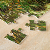 Puzzle Champ de blé à Auvers par Vincent van Gogh (Côté)
