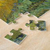 Puzzle Champ de blé avec Cyprès Vincent Van Gogh 1889 (Côté)