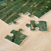 Puzzle Champ de blé avec meules de Vincent van Gogh (Côté)