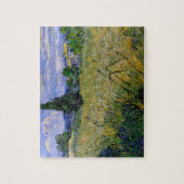Puzzle Champ de blé vert avec Cypress par Vincent van Gog (Vertical)