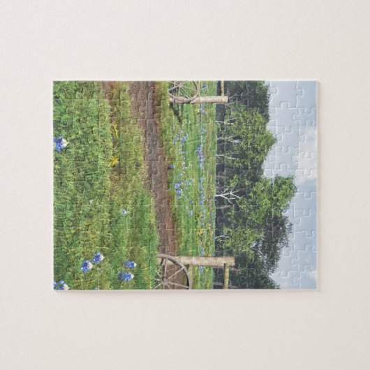 Puzzle Champ de Bluebonnets (Horizontal)