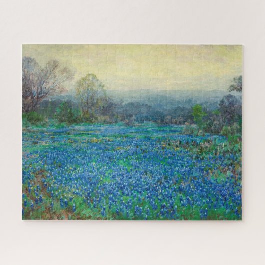 Puzzle Champ de Bluebonnets par Julian Onderdon (Horizontal)