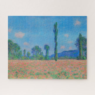 Puzzle Champ de coquelicots, Giverny par Claude Monet Imp