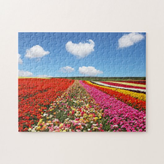 Puzzle Champ de fleurs (Horizontal)