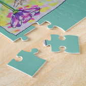 Puzzle Champ de Fleurs (Côté)