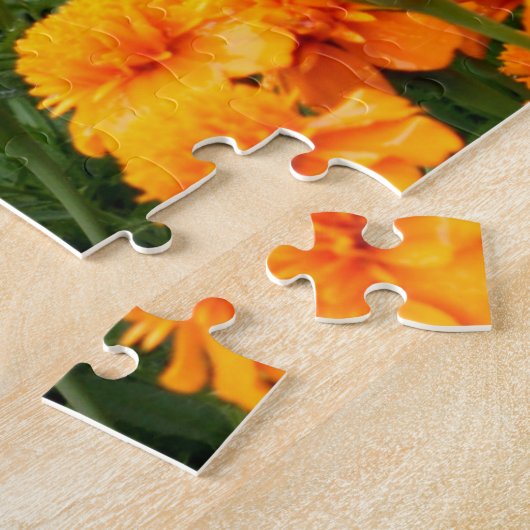 Puzzle Champ de Fleurs de Marigold difficile (Côté)