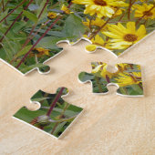 Puzzle Champ De Fleurs Jaunes Vibrantes (Côté)