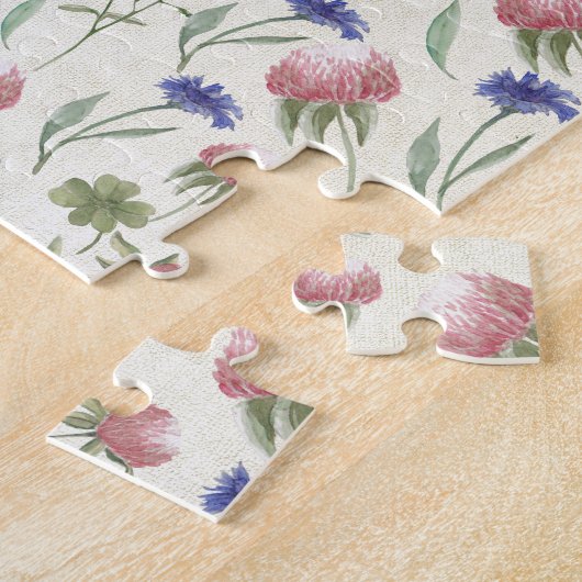 Puzzle Champ de fleurs sauvages (Côté)