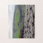 Puzzle Champ de lave Eldhraun - Sud de l'Islande (Vertical)