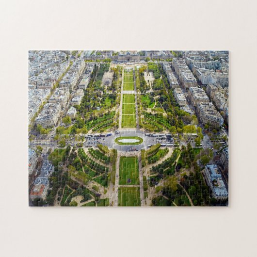 Puzzle Champ de Mars Paris. (Horizontal)