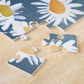 Puzzle Champ de pâquerettes | Peinture florale de prairie (Côté)