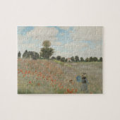 Puzzle Champ de pavot près d'Argenteuil par Claude Monet (Horizontal)