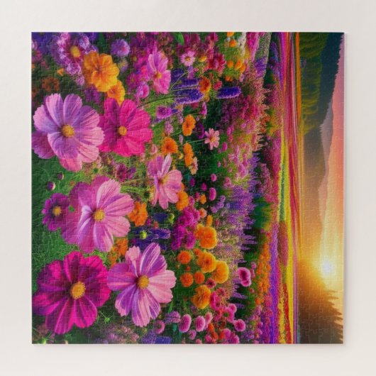 Puzzle Champ de rayonnement (Horizontal)