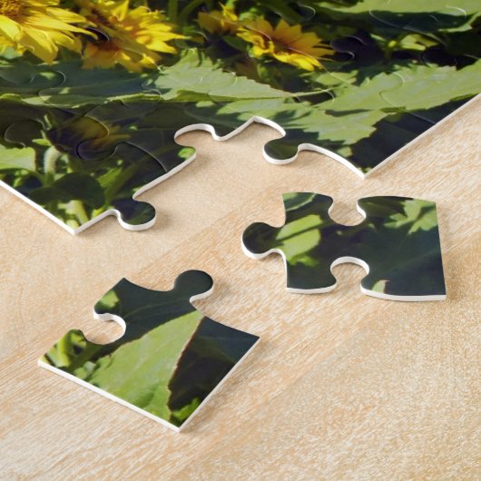 Puzzle Champ de tournesols (Côté)