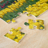 Puzzle Champ de tulipes (Côté)