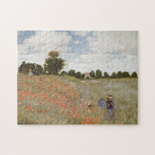 Puzzle Champ des pavots Claude Monet (Horizontal)
