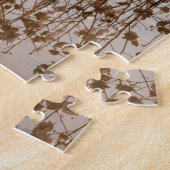 Puzzle Champ inondé de Gossypium de coton (Côté)