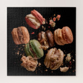 Puzzle Champagne & Macarons (Horizontal)