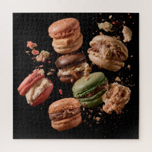 Puzzle Champagne & Macarons