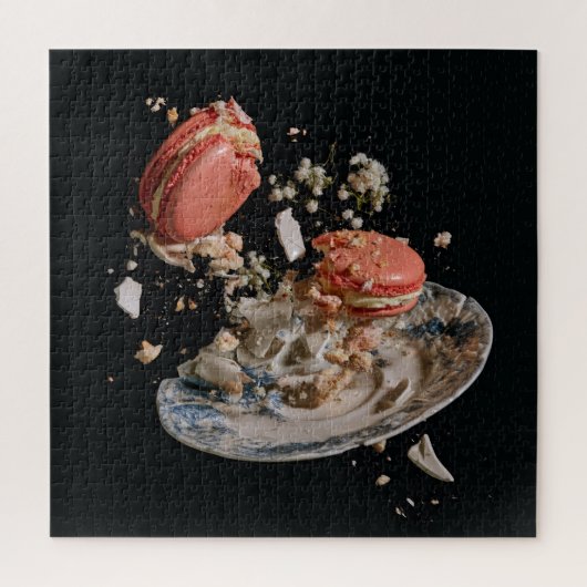 Puzzle Champagne & Macarons (Vertical)