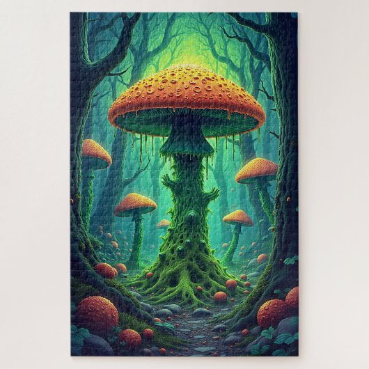 Puzzle Champignon Géant Surnaturel (Vertical)