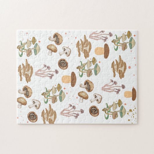 Puzzle Champignons assortés (Horizontal)