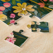 Puzzle Champignons d'Imaginaire dans une forêt au clair d (Côté)