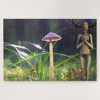 Puzzle Champignons et Pixie
