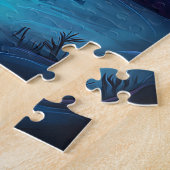 Puzzle Champignons Magiques de Contes de Fées & Île Flot (Côté)