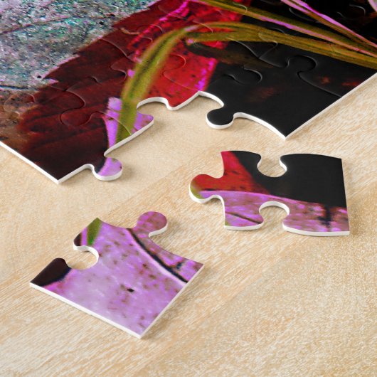 Puzzle Champignons roses (Côté)