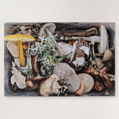 Puzzle Champignons sauvages cultivés (Horizontal)