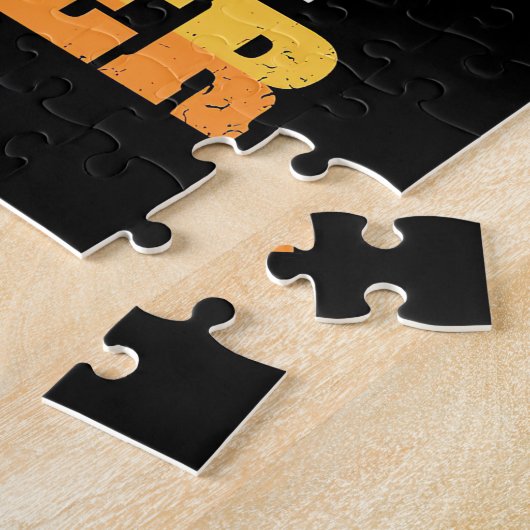 Puzzle Champion Bowler Retro Vintage (Côté)