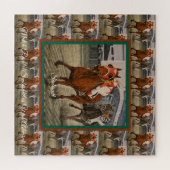 Puzzle Champion Thorougbred Seabiscuit Defeats Favoris (Horizontal)