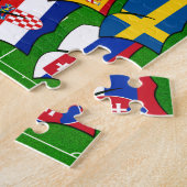 Puzzle Championnat d'Europe de football (Côté)