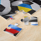 Puzzle Championnat du football de 2012 Européens (Côté)