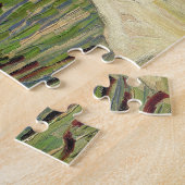 Puzzle Champs à proximité des Alpilles Vincent van Gogh (Côté)