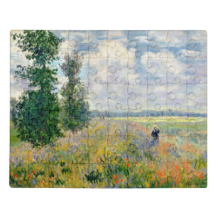 Puzzle Champs de pavot près d'Argenteuil par Claude Monet