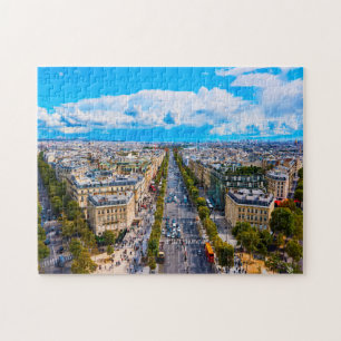 Puzzle Champs-Élysées Paris.