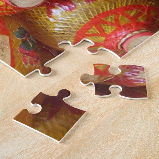 Puzzle Chanceux Lanternes en papier chinois (Côté)