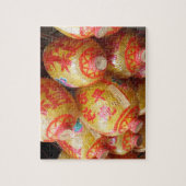 Puzzle Chanceux Lanternes en papier chinois (Vertical)