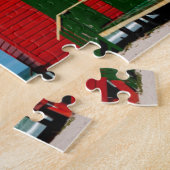 Puzzle Changement de pièces. Plage de Muizenberg, Le Cap (Côté)