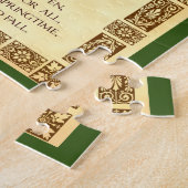 Puzzle Chanson d'automne Thanksgiving Harvest Poème (Côté)