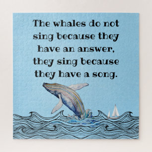 Puzzle Chanson de baleine