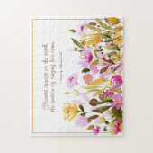 Puzzle Chanson de Salomon 2:12 Des fleurs apparaissent su (Vertical)