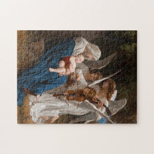 Puzzle Chanson des anges de William-Adolphe Bouguereau (Horizontal)