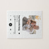 Puzzle Chanson Personnalisée Chanson Favorite Chanson Une (Horizontal)