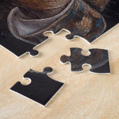 Puzzle Chanter le mouton Blues Shetland | Étagère (Côté)