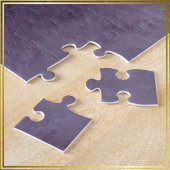 Puzzle Chanter Noël Baubles rouges sur Violet -