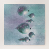 Puzzle Chanter Noël Turquoise Baubles Turquoises - (Horizontal)