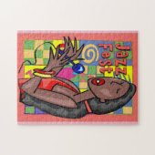 Puzzle Chanteur Abstrait du Jazz Fest (Horizontal)